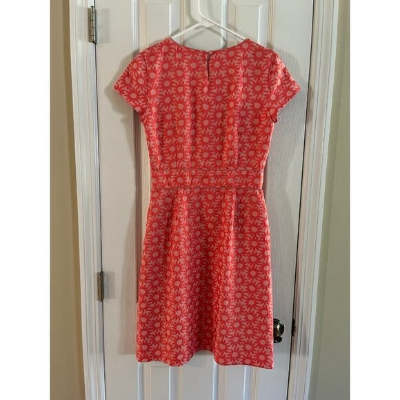 Boden Jacquered Floral Dress - Picture 2 of 4